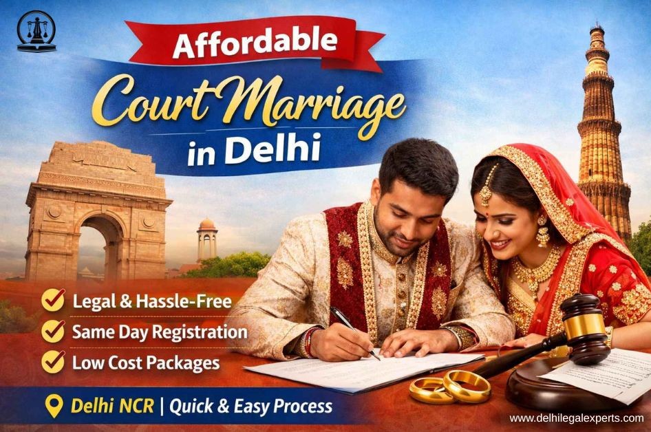 Affordable Court Marriage in Delhi